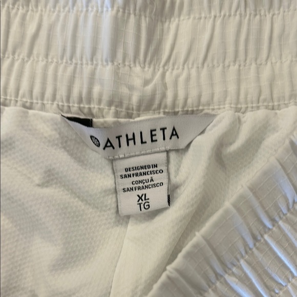 Athleta White Athletic Shorts - Picture 3 of 6